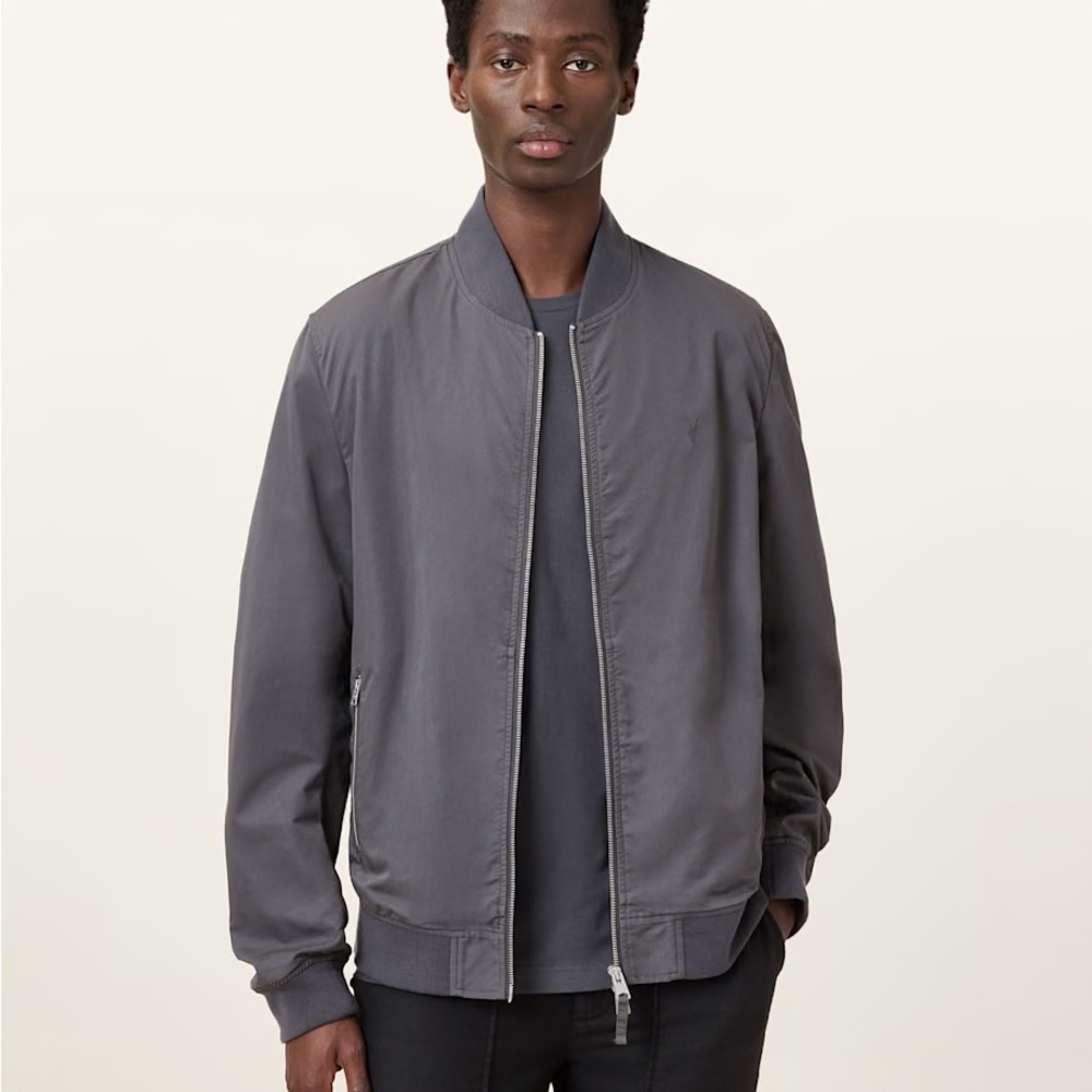 ALLSAINTS Bassett Ramskull Bomber Jacket